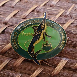 Hawaiian International Billfish Pin